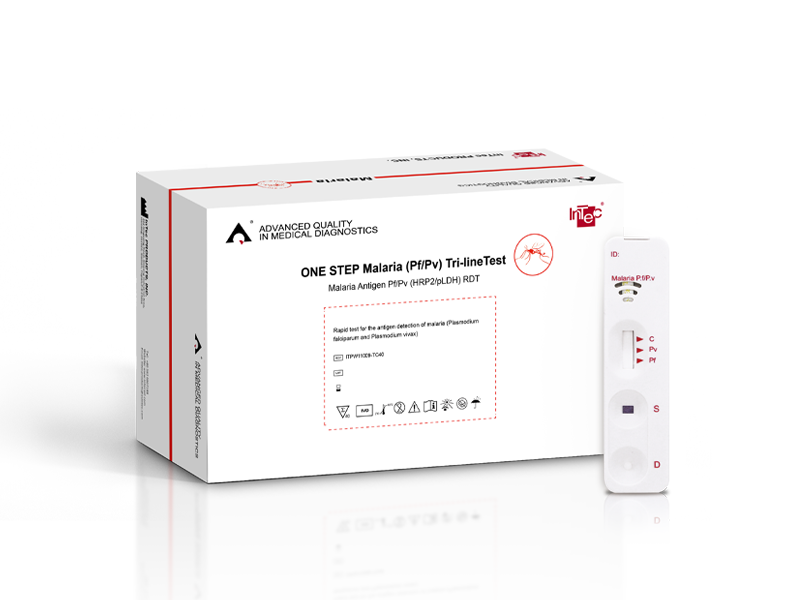 One Step Malaria (Pf/Pv) Tri-line Test