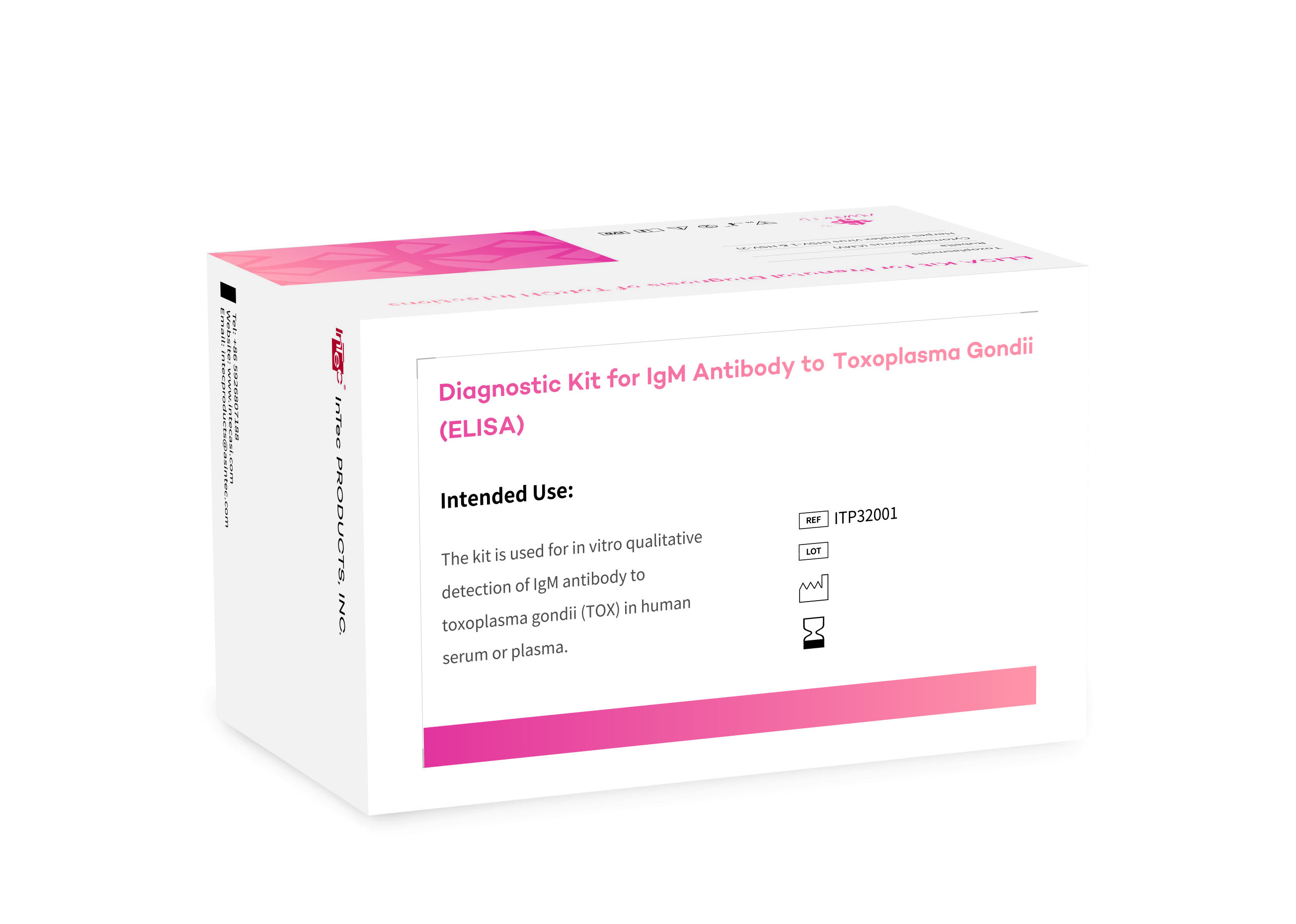 ELISA Diagnostic Kit for lgM Antibody to Toxoplasma Gondii